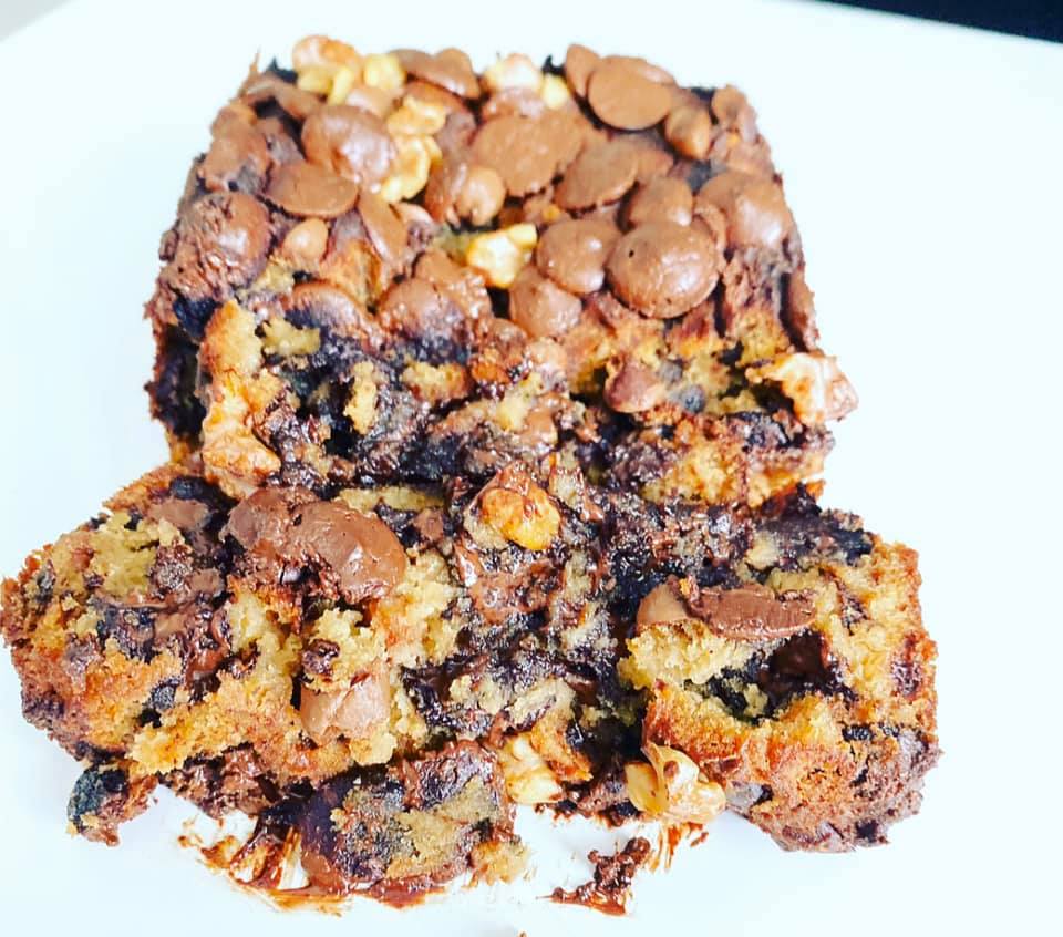 Naughty Chocochips Walnut Loaf