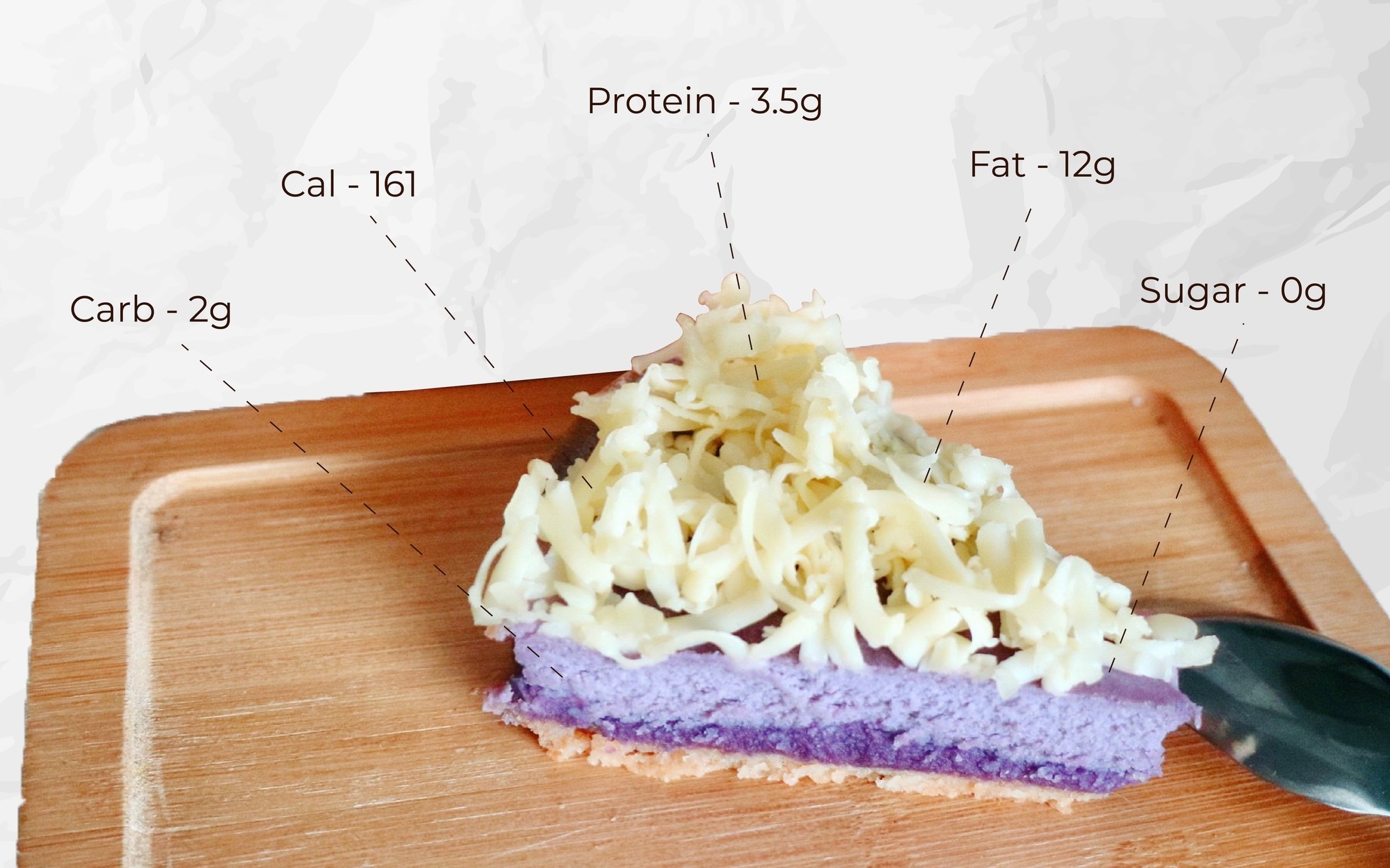 Ube Halaya Cheesecake