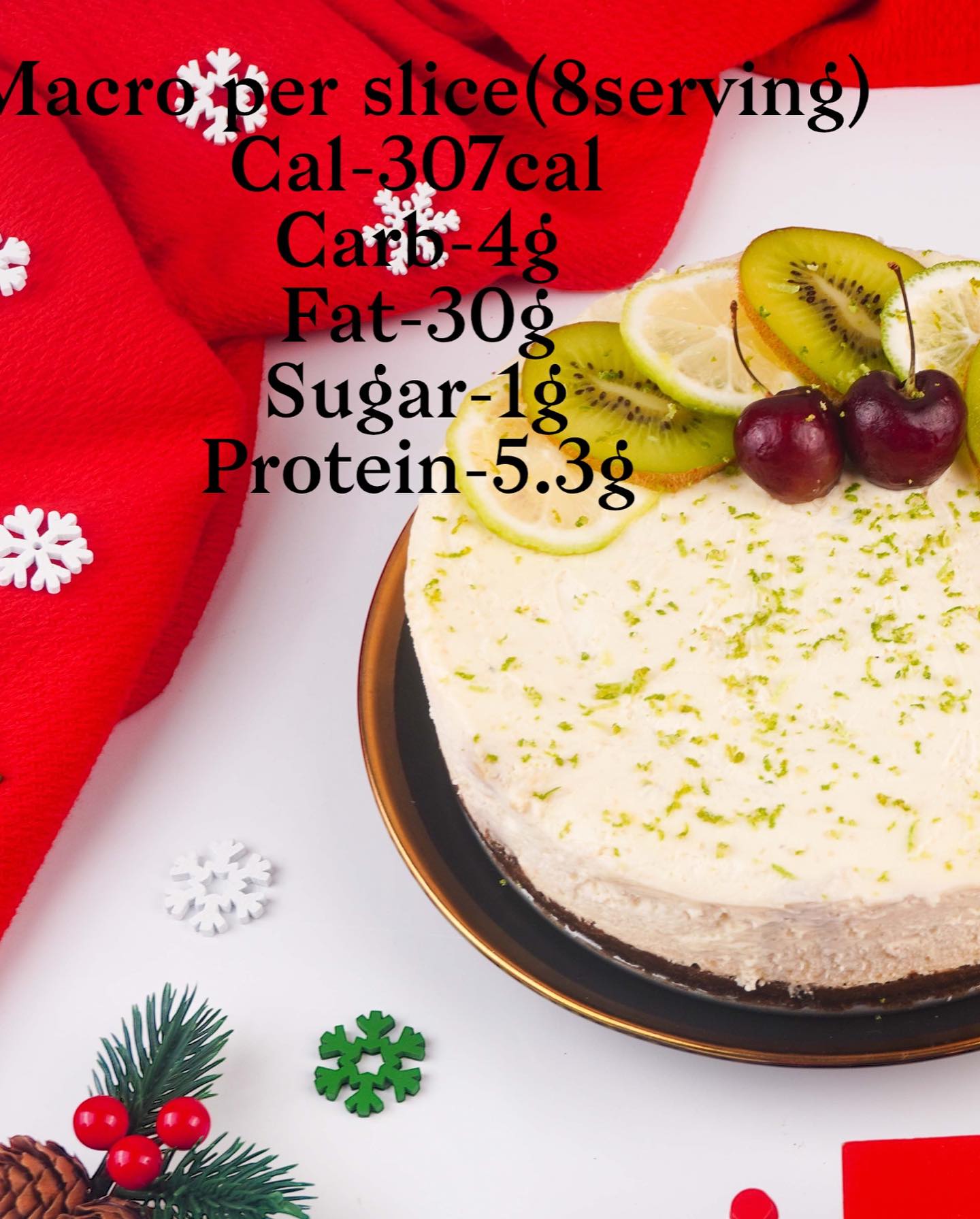 Citrus Bliss Cheesecake