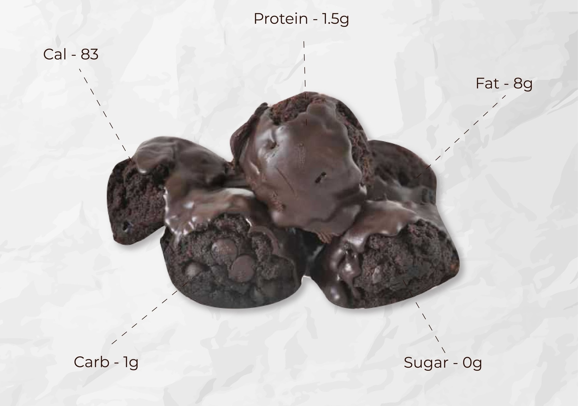 Keto Messy Triple Chocolate Cookie