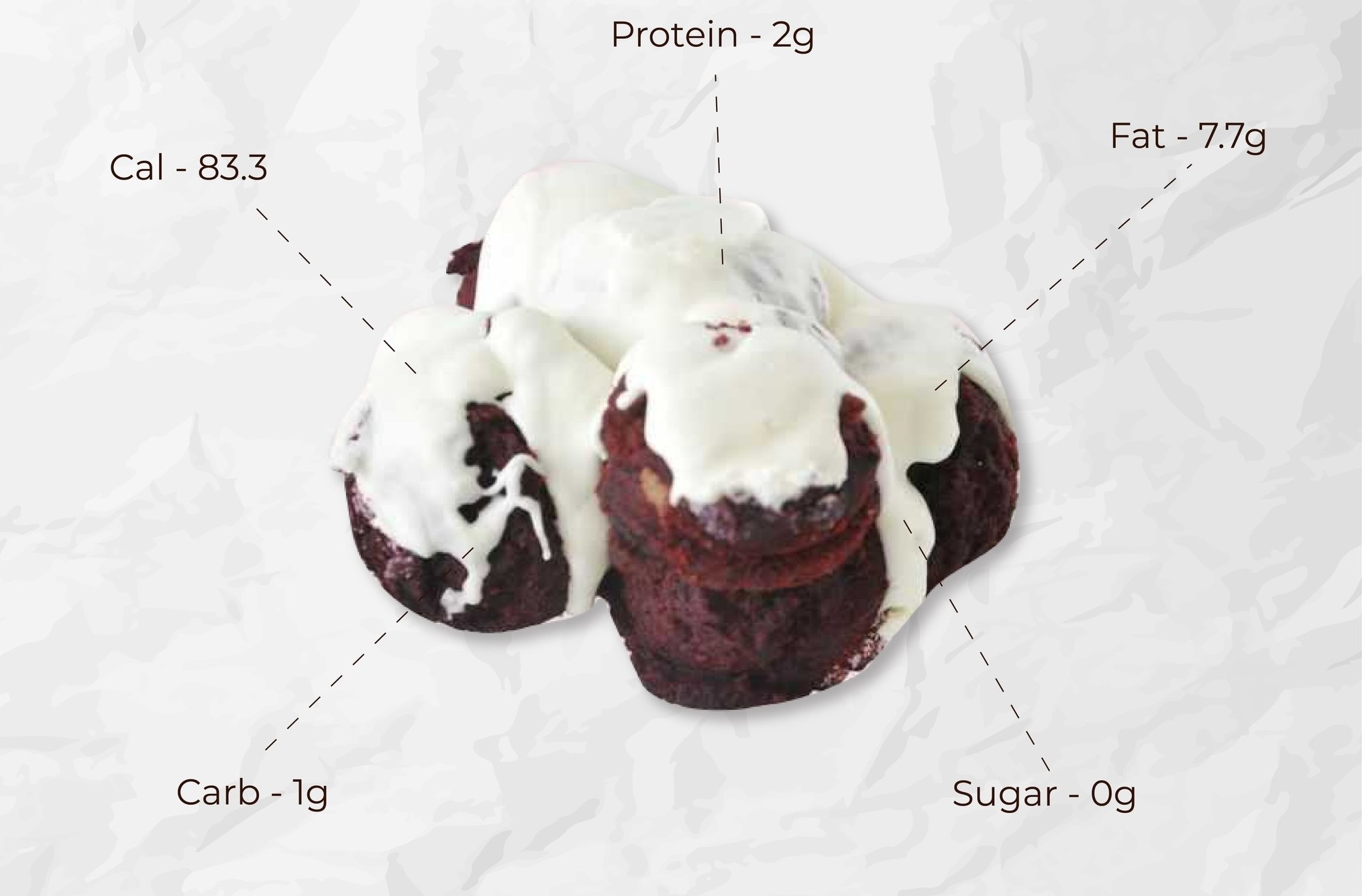 Keto Messy Red Velvet Cookie