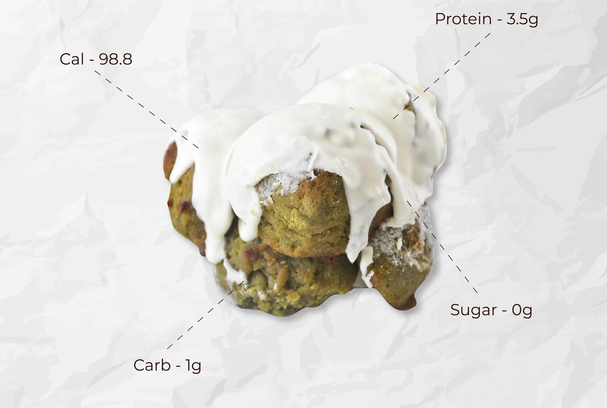 Keto Messy Matcha Cookie
