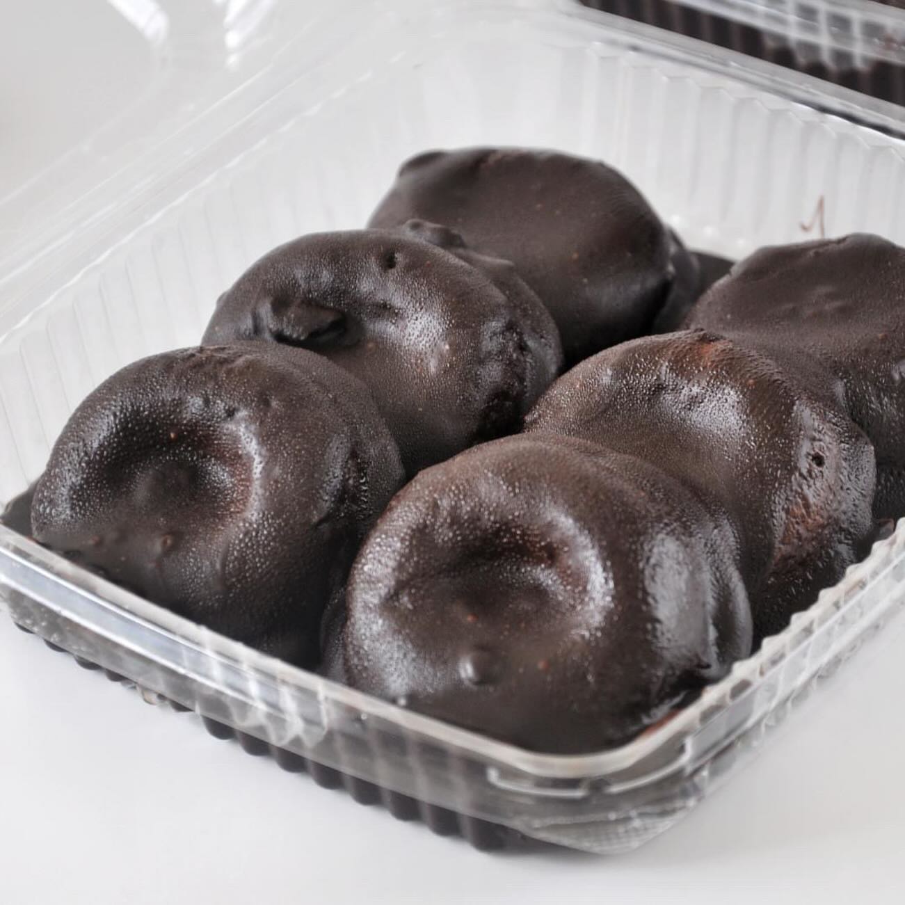 Double Chocolate Vanilla Donuts