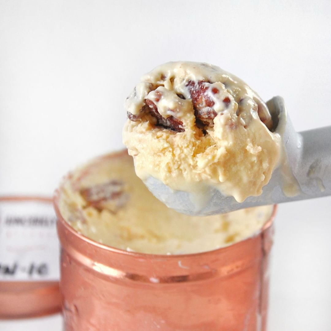 Keto Butter Pecan Ice Cream