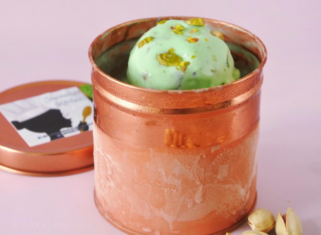 Keto Pistachio Ice Cream